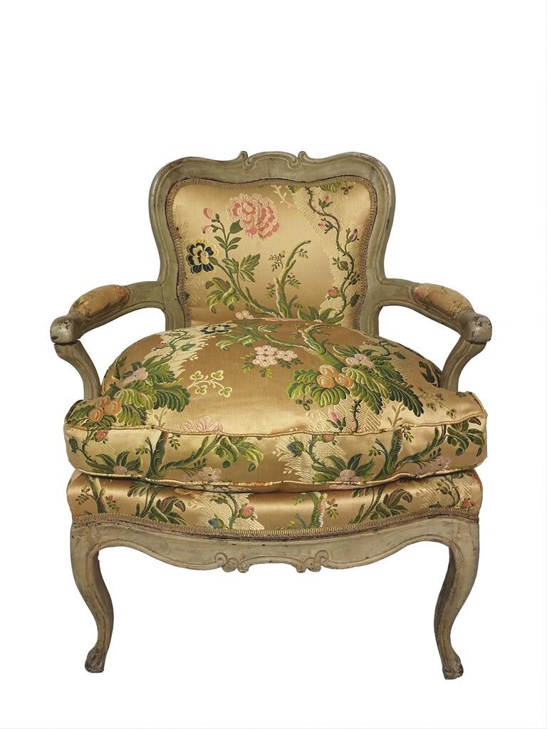 Louis XV armchair, eighteenth century