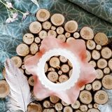 Opaline lampshade pink petticoat