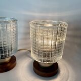A pair of bedside lamps  'Pokrok Žilina', Czechoslovakia, 1960s/70s.