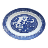 Antique Blue Willow patterned plate: Fenton James Kent, China, circa 1910