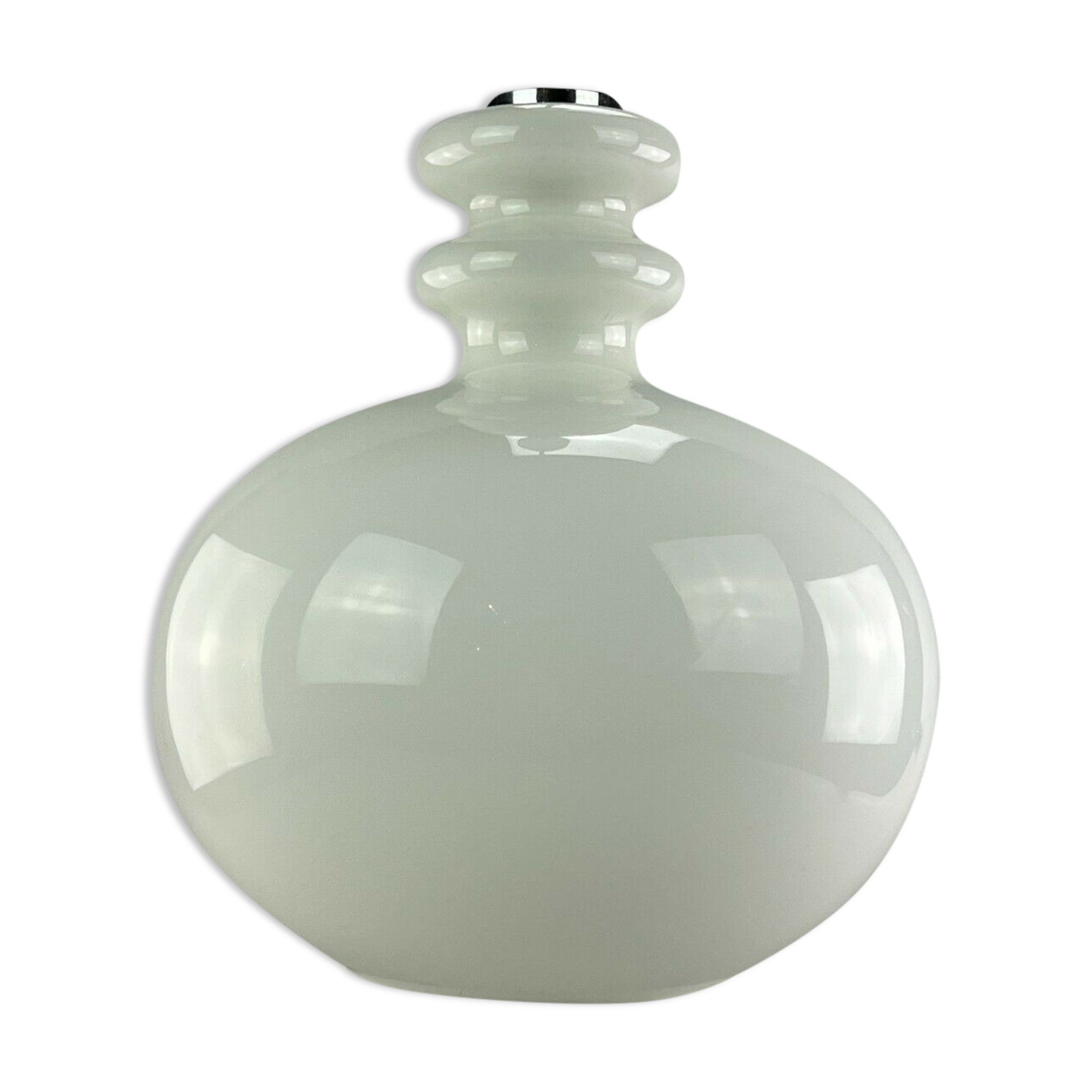 XL 60s 70s Peill & Putzler hanging lamp ceiling lamp glass space design 60s