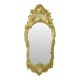 Large Swedish Mirror Gold Leaf Gilded Classic Rococo Style 119cm