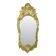 Large Swedish Mirror Gold Leaf Gilded Classic Rococo Style 119cm