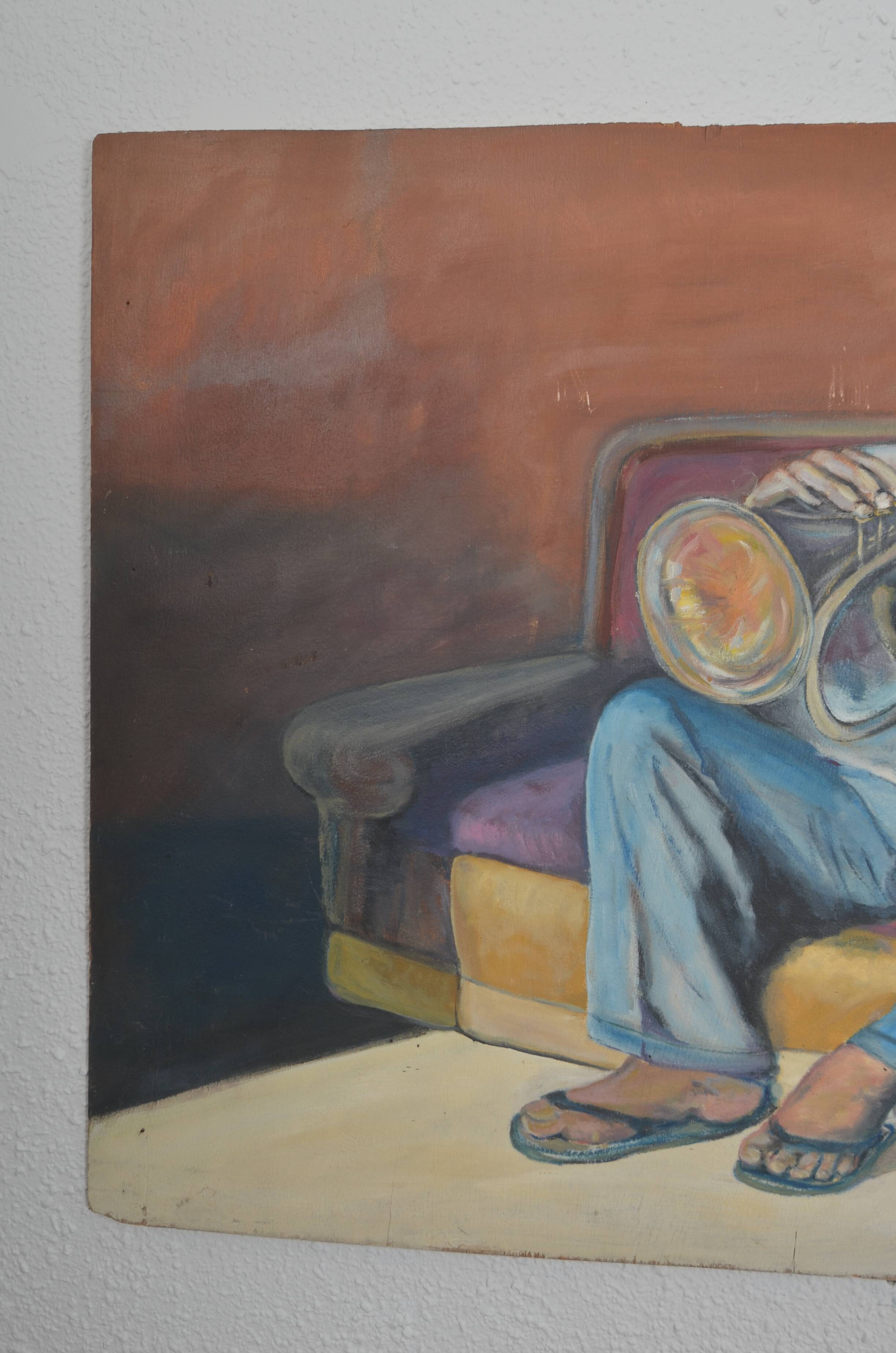 Tableau d'un trompettiste