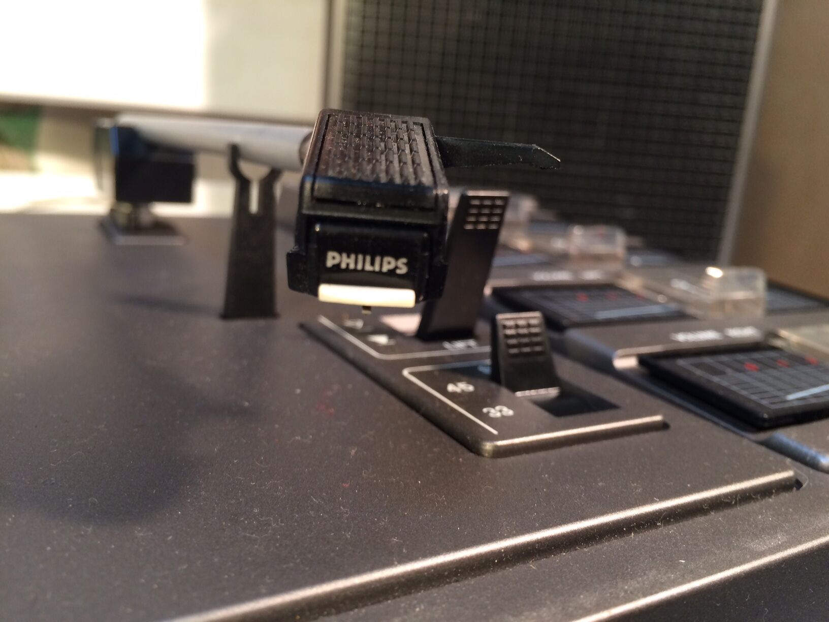 Record player / Vintage Electrophone Philips 381 - Perfect condition - Year 1972