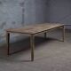 Solid oak farmhouse table Provence - 250 cm long