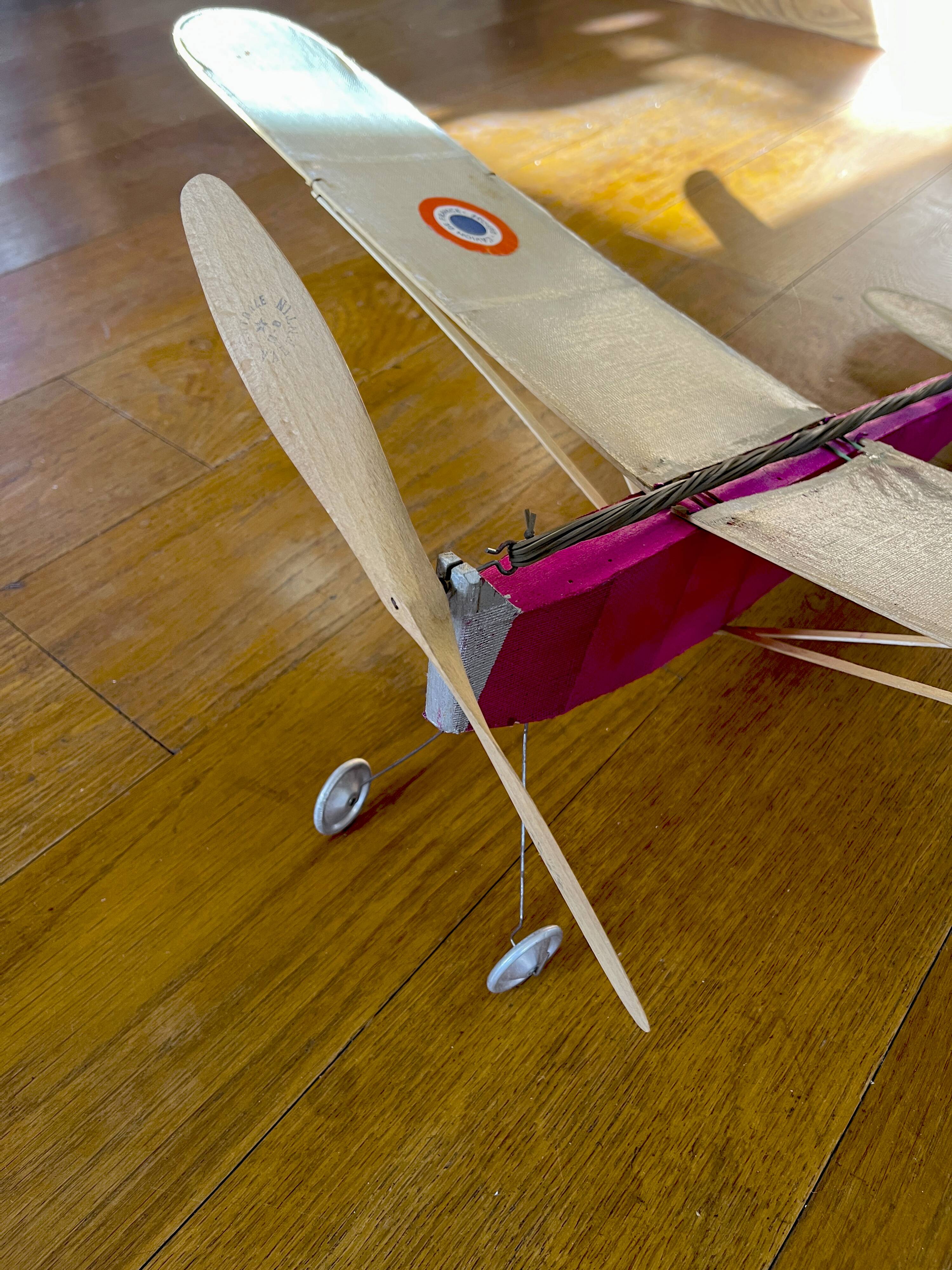 The French Airplane, "Eagle" model circa 1940, United France unmanned aircraft