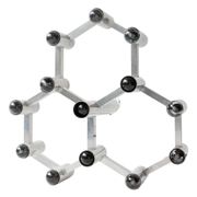 Vintage Space Age Geometric Chandelier by Gaetano Sciolari, 13 Lights, Aluminium