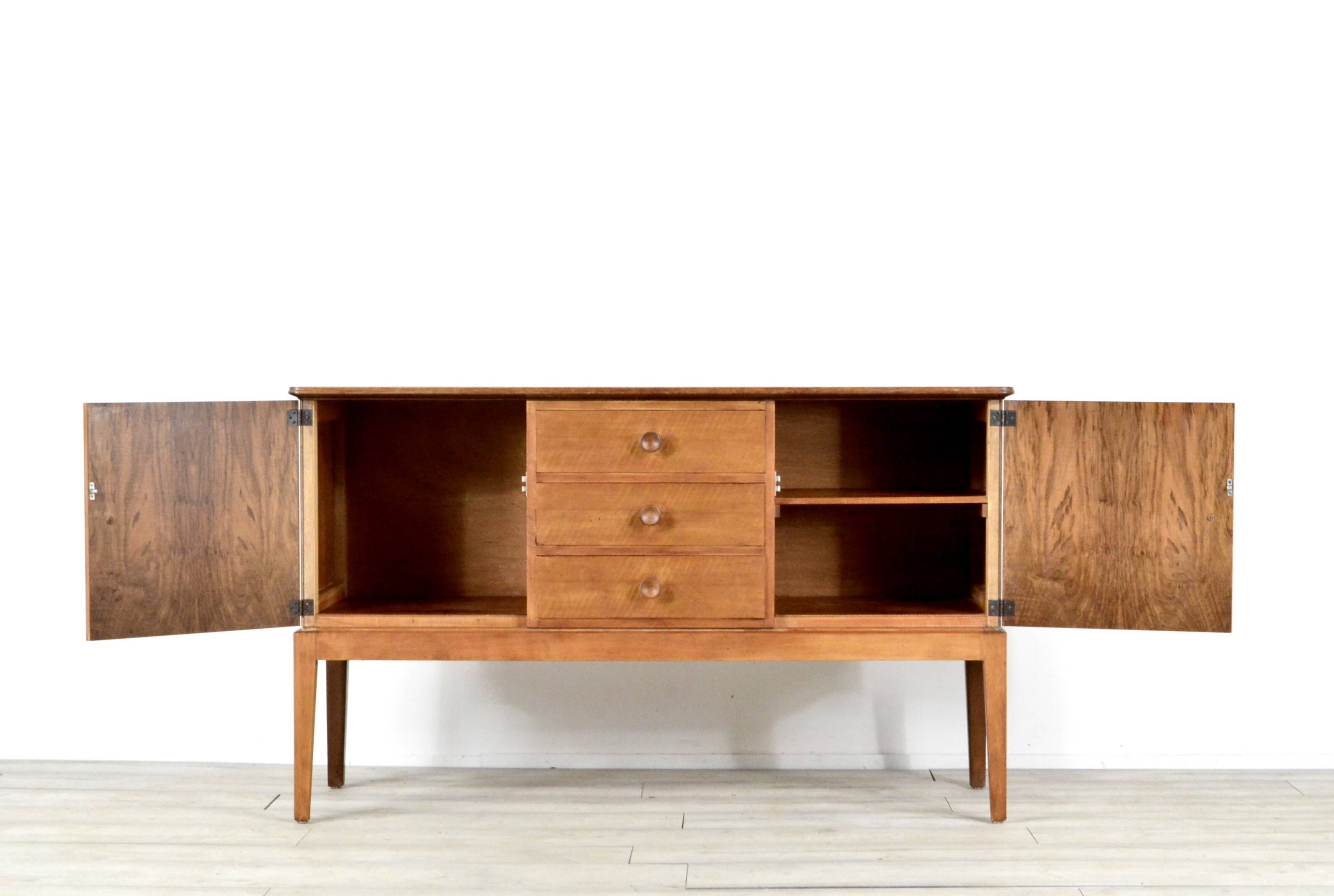 Midcentury Gordon Russell for Heal's walnut sideboard