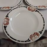 Assiettes Creuses En Porcelaine