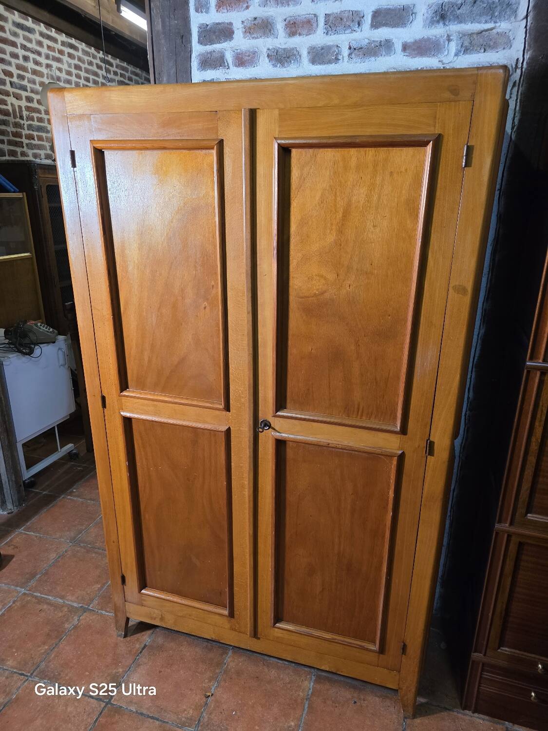 Vintage school locker from the 1960s