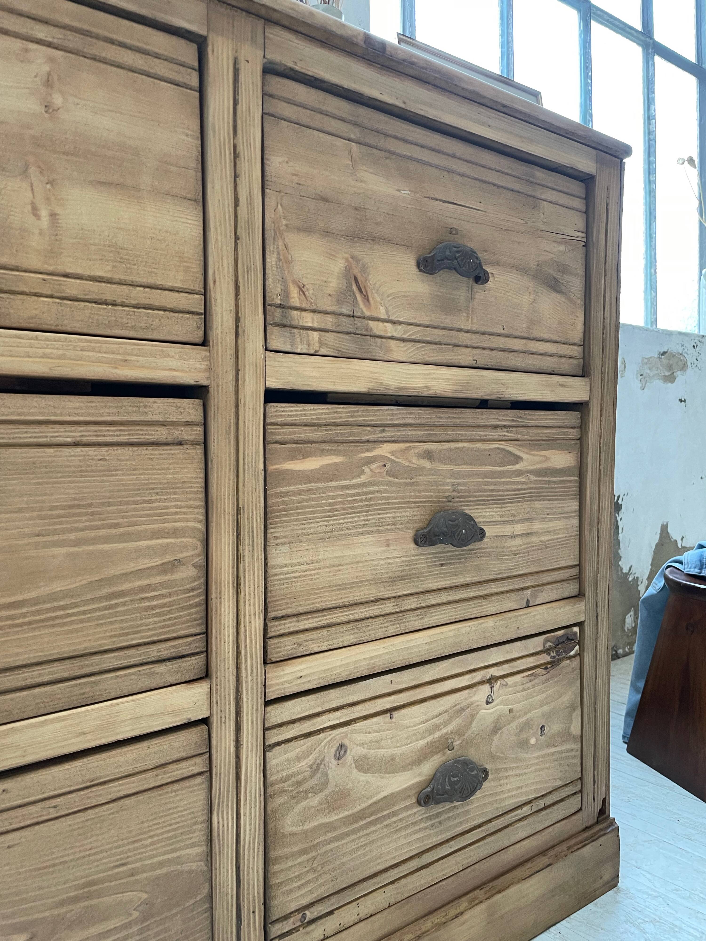 Convenient pine workshop furniture