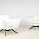 Studio Tecnico APA, Pair of Armchairs Model M530 for Lenzi. Italy C.1950