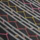 8x11 Black Gray Oversize Kilim Rug, 235x337Cm