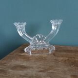 Art Deco chandelier/candlestick, Buder crystal, 1930