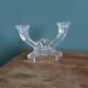 Art Deco chandelier/candlestick, Buder crystal, 1930