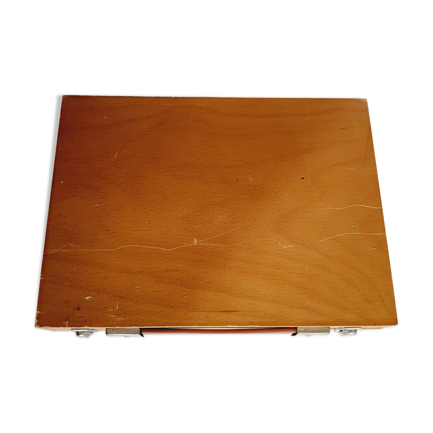 Pencil and vintage paint malette