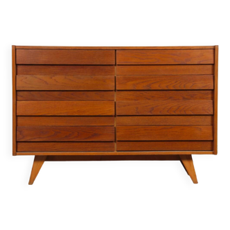 Wooden chest of drawers by Jiri Jiroutek, model U-453, circa 1960