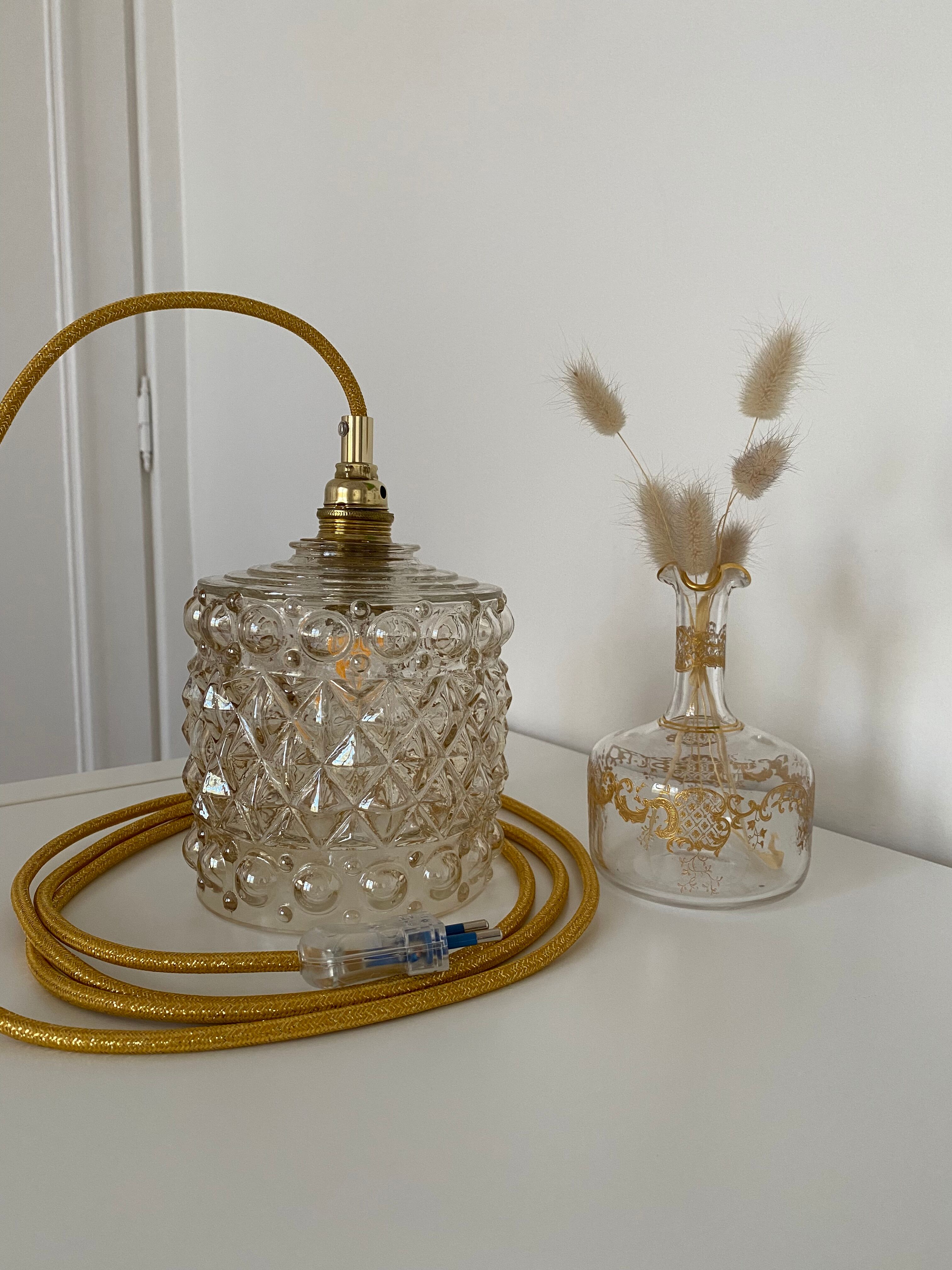 Vintage walking lamp