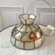 Suspension in mother-of-pearl and brass fruit patterns 60s