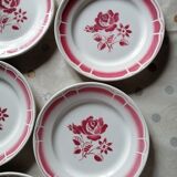 5 old plates