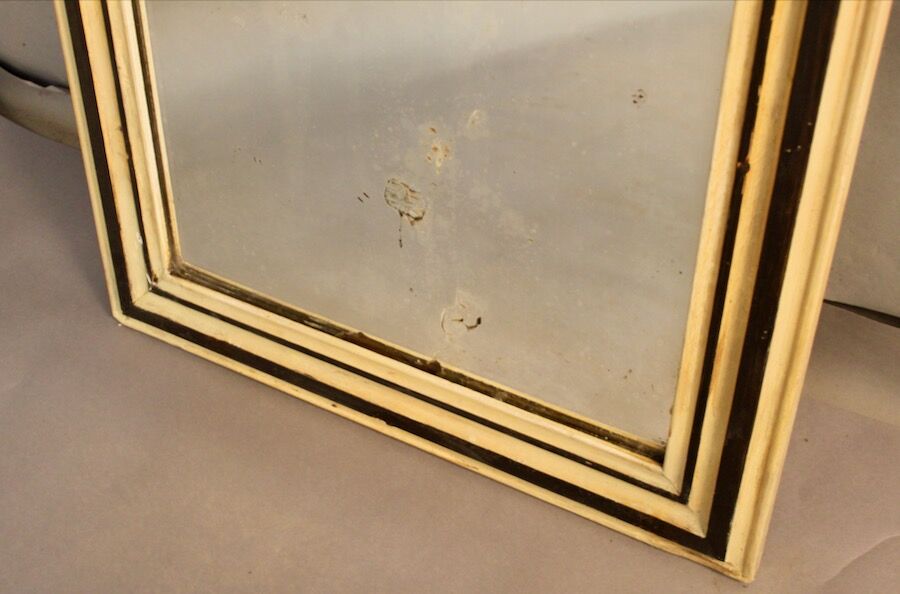 Mirror Louis Philippe Painted XIXth