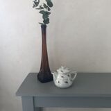 Grey patinated console
