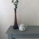 Grey patinated console