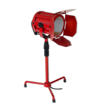 Vintage red cinema projector lamp 1970