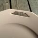 Ancient dish with anses in rose ceramics signed saint-amand