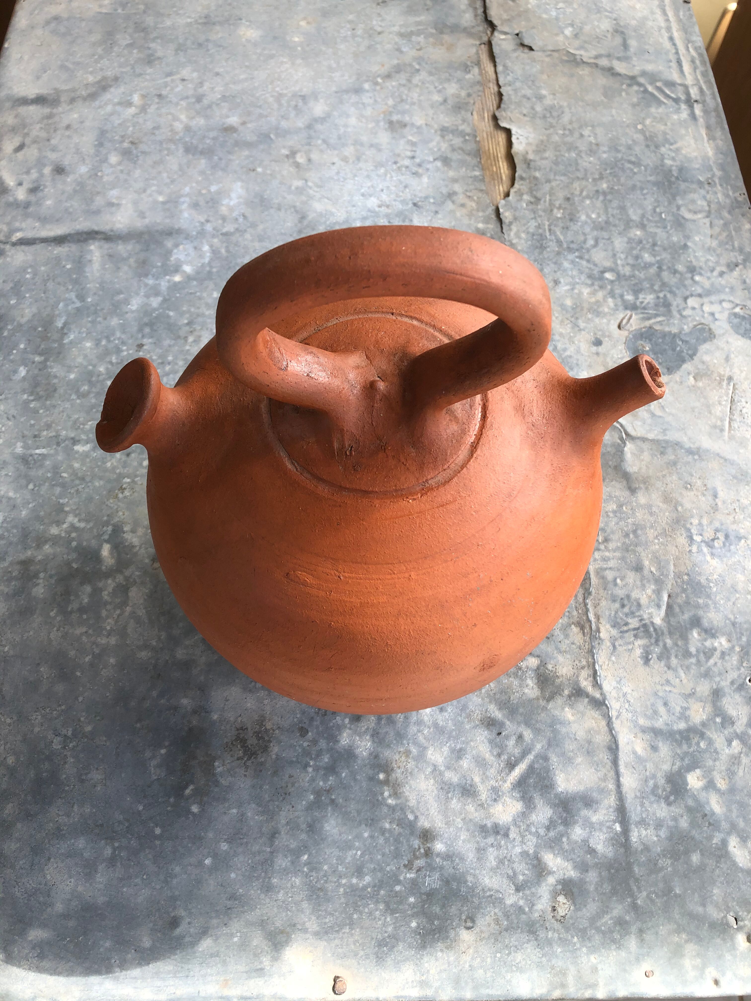 Terracotta jug