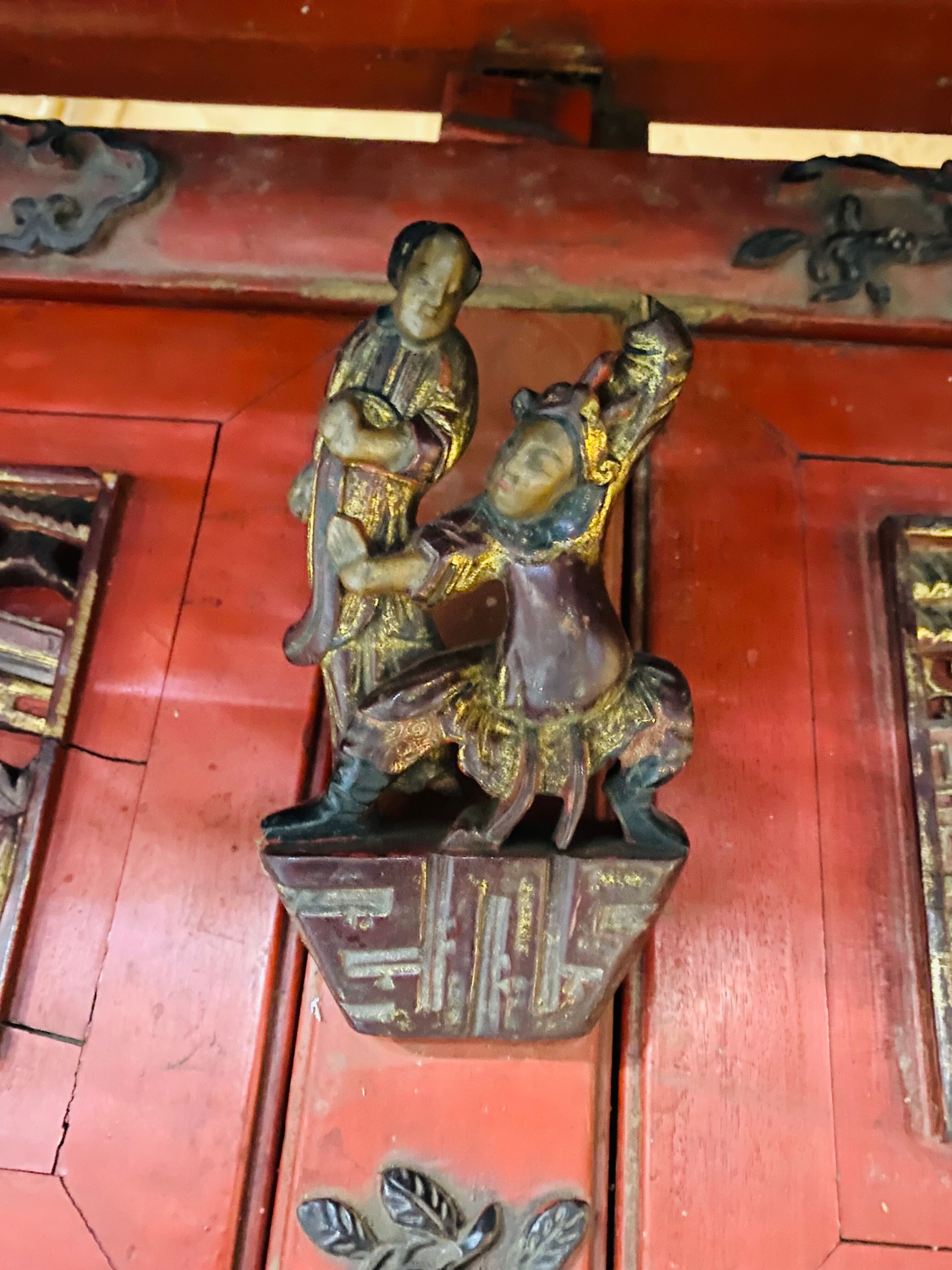 Lit chinois 19 éme siècle