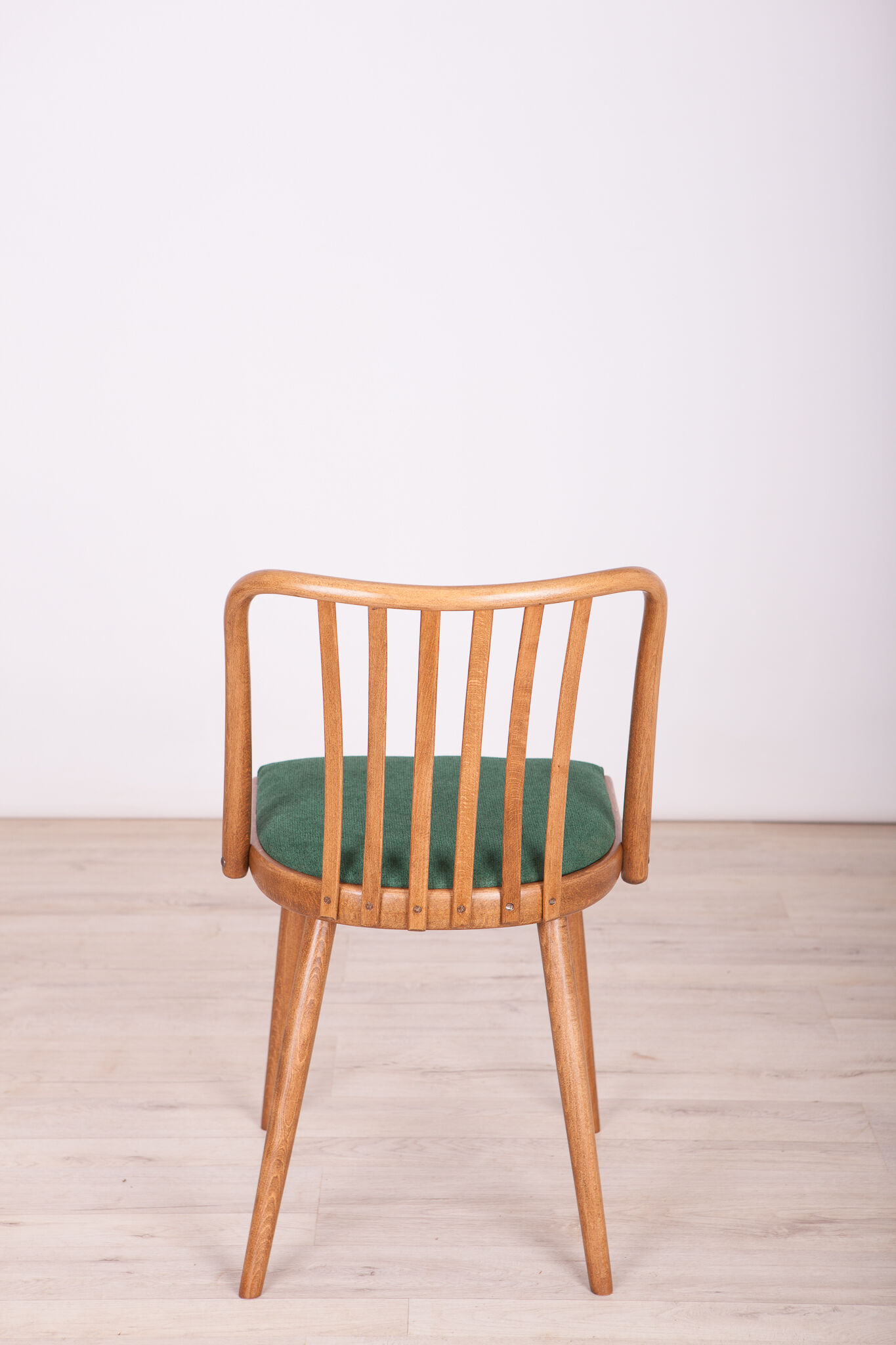 Green Dining Chairs by Antonín Šuman for Ton, 1960