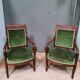 Pair of armchairs with acajoi butts