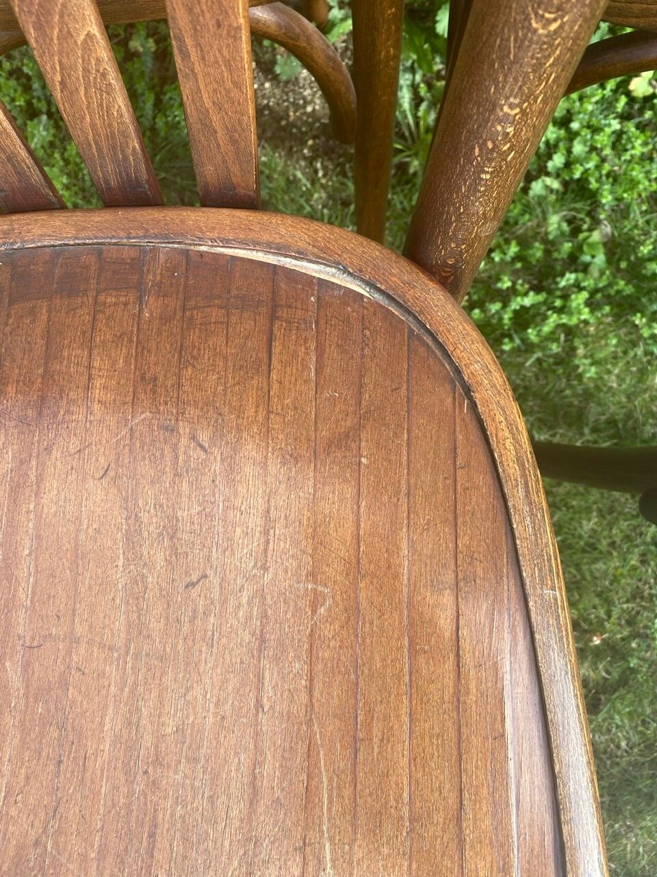 Set of 6 chairs bistro Fischel early XX century