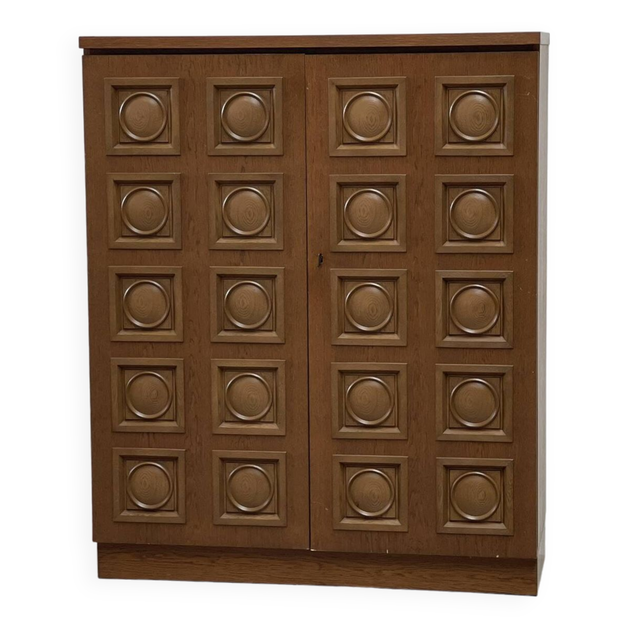 Vintage  brutalist bar cabinet, 1970