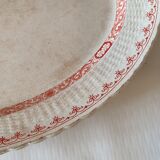 Serving dish Minton motif Cances - Antique ceramics - Iron earth