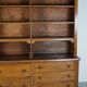 Large Antique Art Deco German Oak Chocolate Shop Cabinet, 1920s