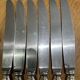 Set of 6 silver-plated knives 260382