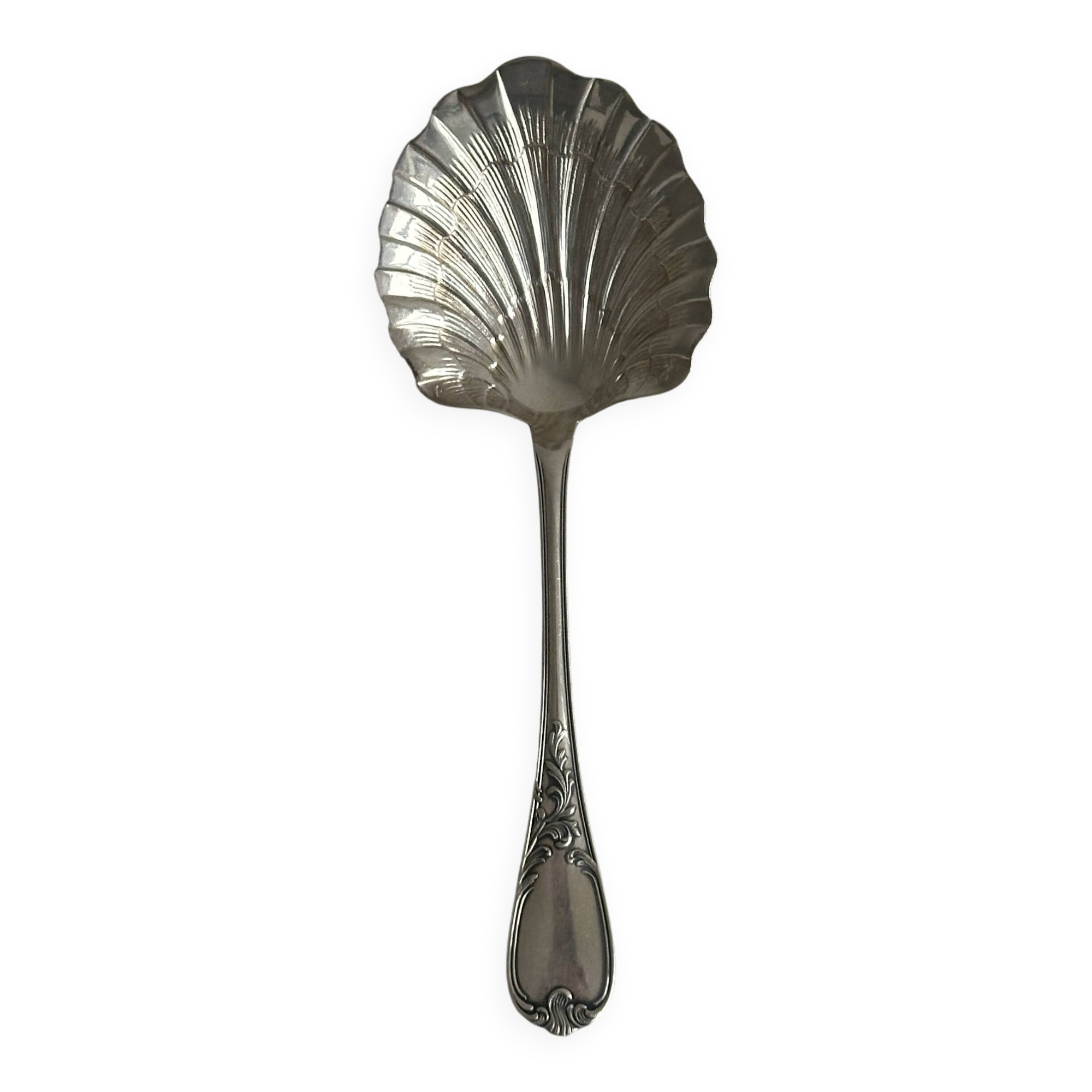silver-plated shell shovel
