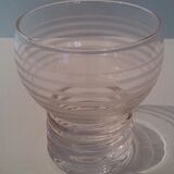 Series of 6 glasses, XXth