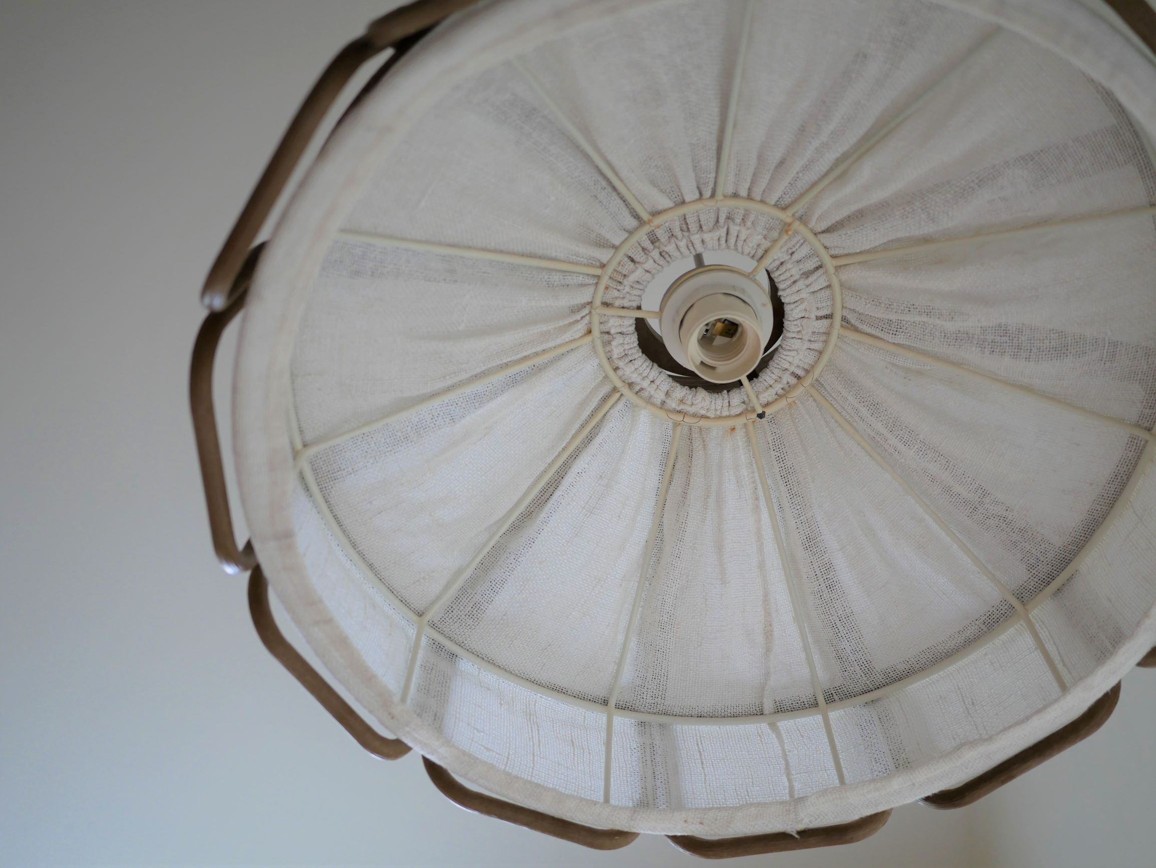 Vintage rattan imitation  hanging