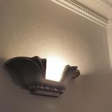 Pair of art deco wall lamps