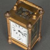 Clock Tiffany & Co New York officer's clock skeleton columns