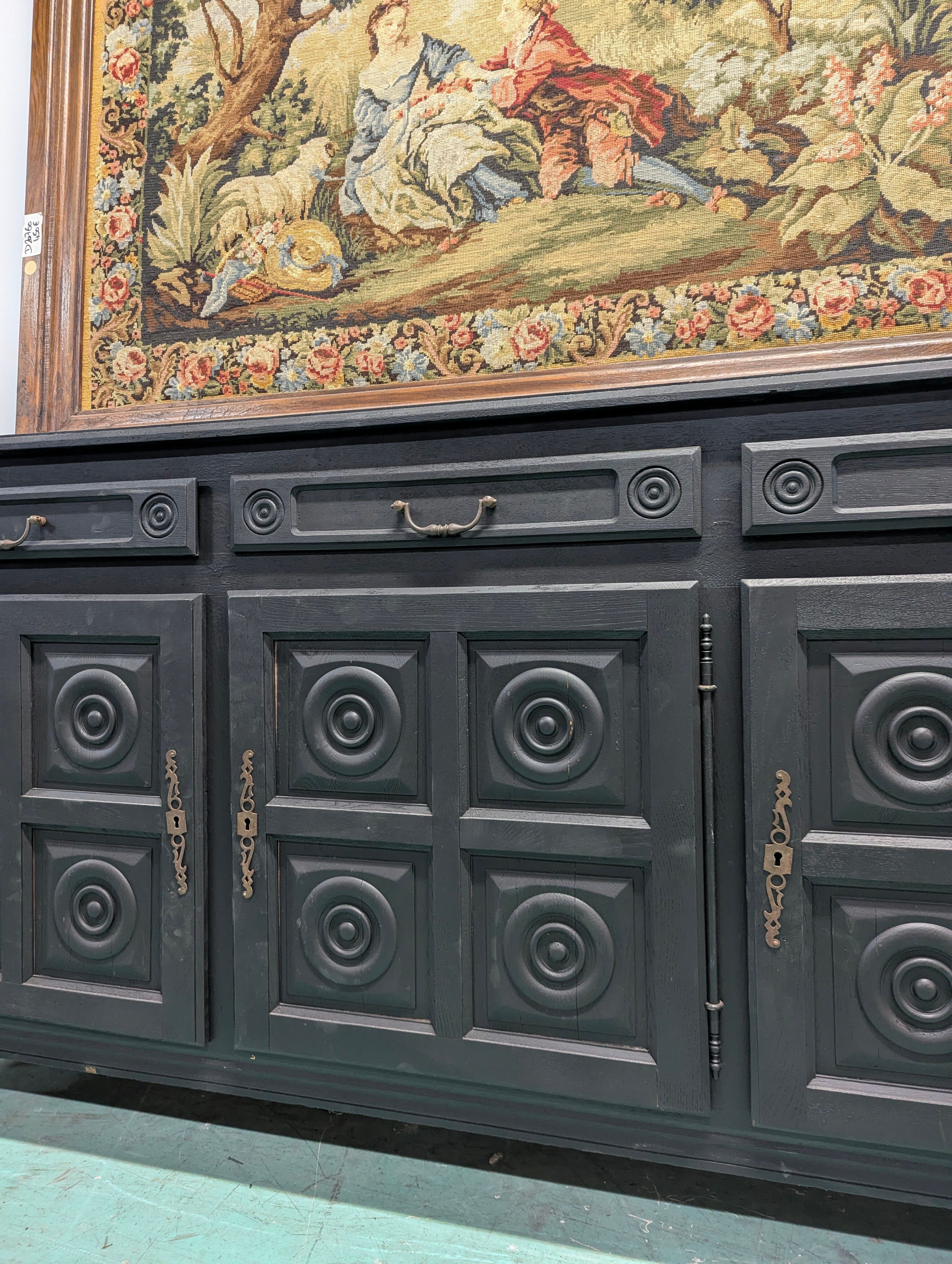 Black neo-Basque enfilade