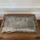 Gallia art nouveau empty pocket tray with honeysuckle motif