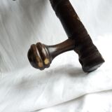 Wall-mounted coat rack 4 hooks