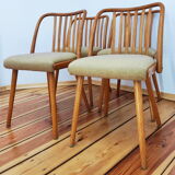 Set of Four Chairs by A. Suman for Tatra Nabytok, Czechoslovakia, 1960s