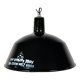 Industrial black enamel pendant lamp from emax, 1960s