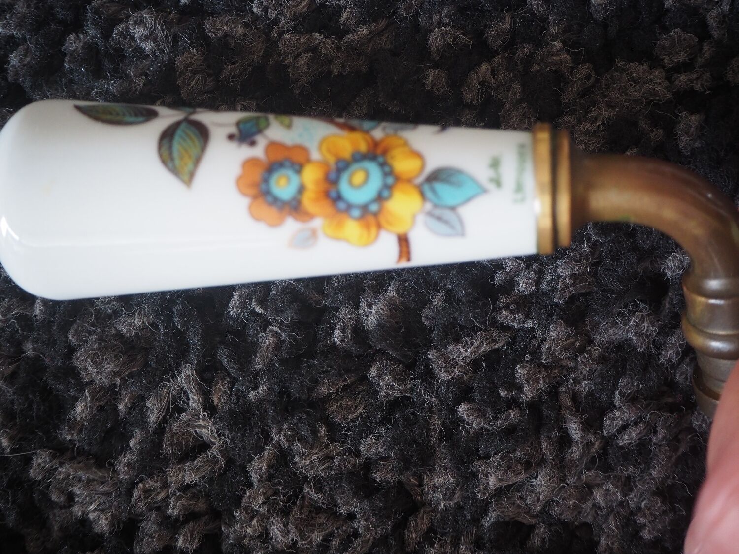 Limoges porcelain handles